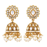 Bridal Kundan Jewellery Set with Earring by Leshya