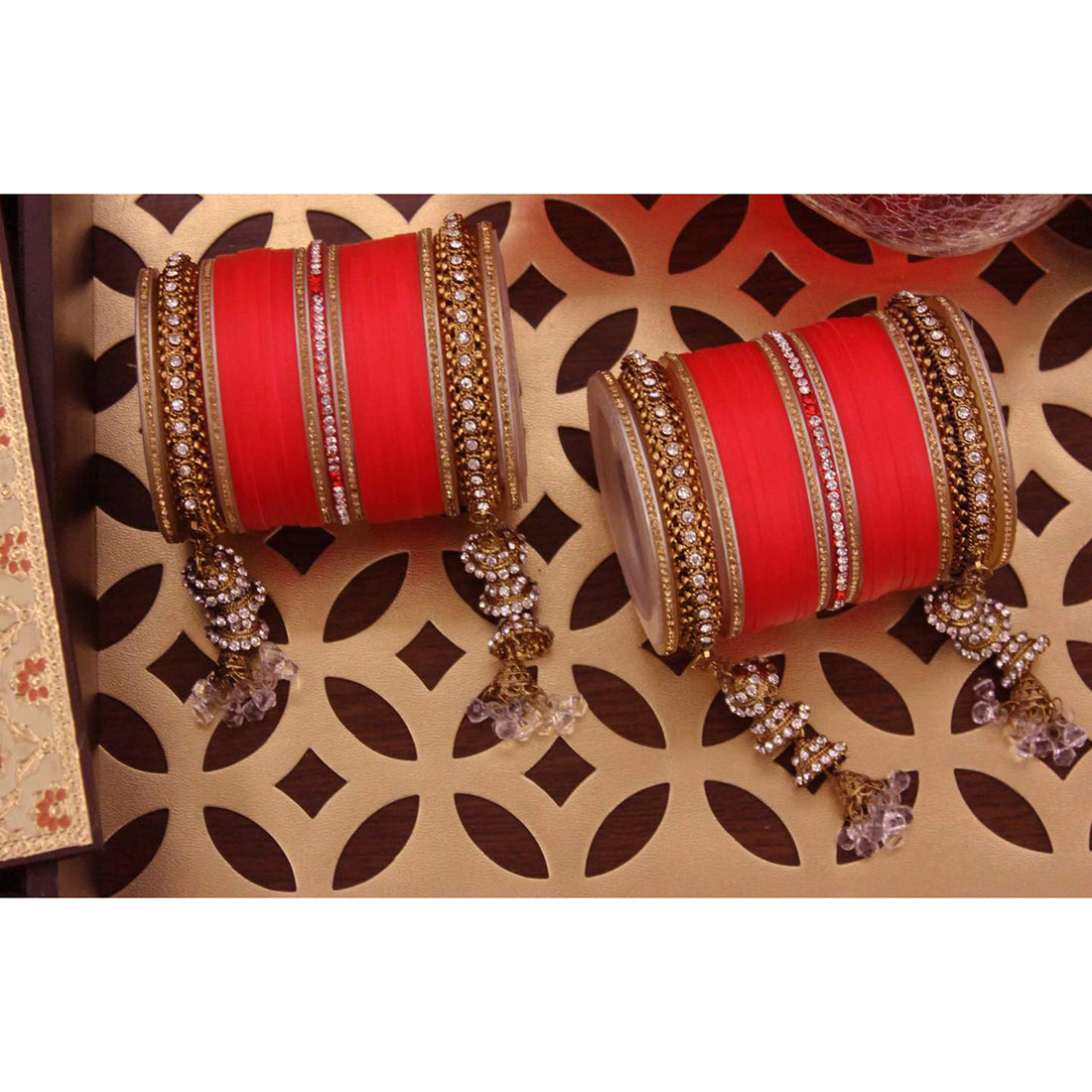 Latkan Bridal Chura Set Heavy Bridal Latkan Chuda Set