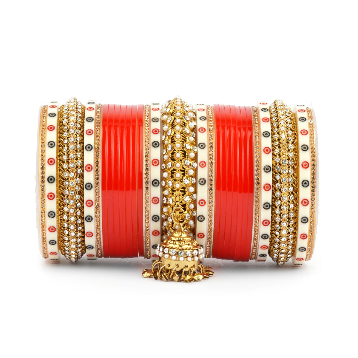 Traditional Bridal Chura by Leshya – BANGLES BY LESHYA