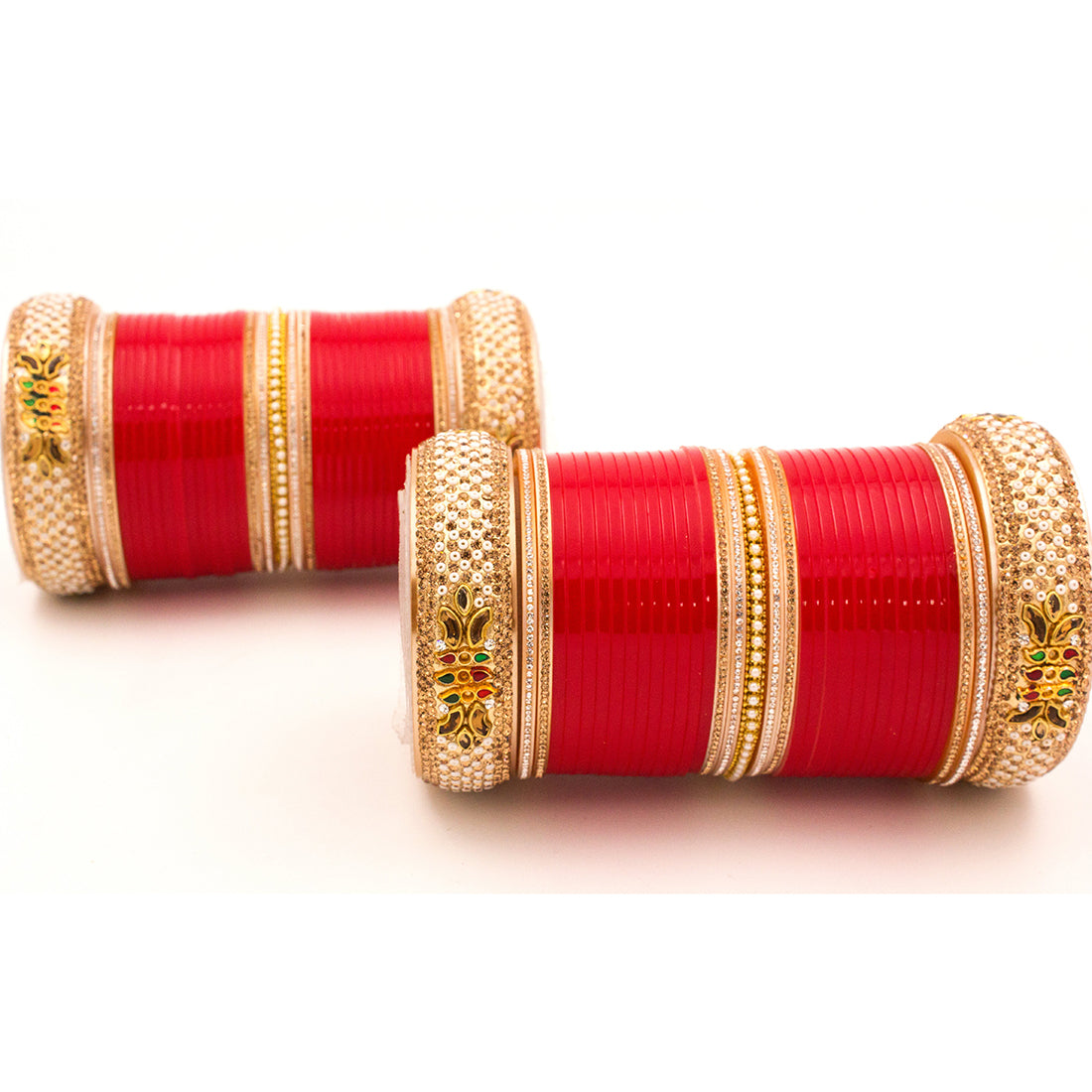 Traditional Bridal Chura by Leshya – BANGLES BY LESHYA