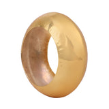 Golden Matte Gold finish Bangle for Eveningwear