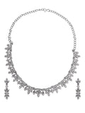 Oxidized Partywear Necklace with Earring by Leshya
