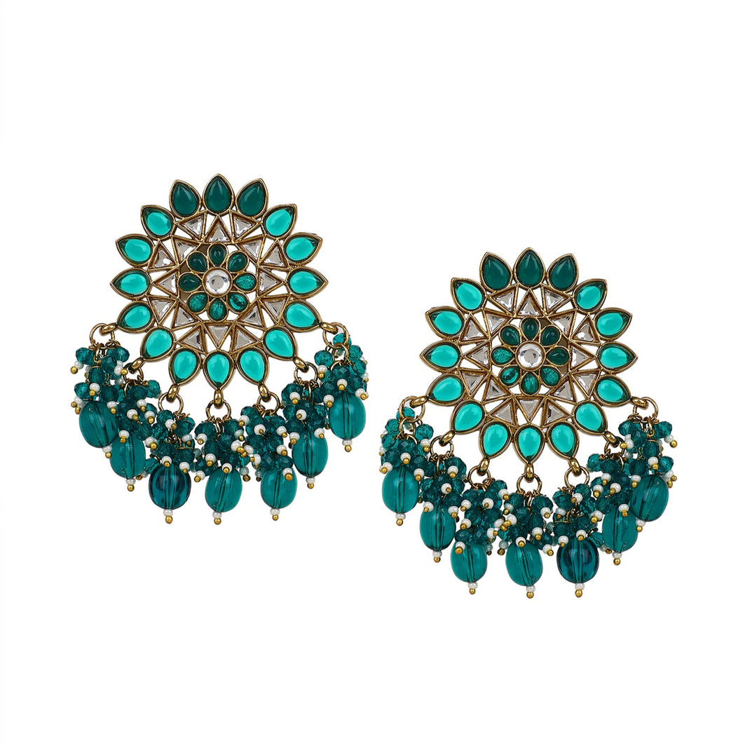 Beautiful Meenakari Jhumki Earrings