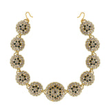 Green Kundan Maatha Patti for Women by Leshya