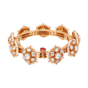 Bridal Kundan Stone chain bracelet