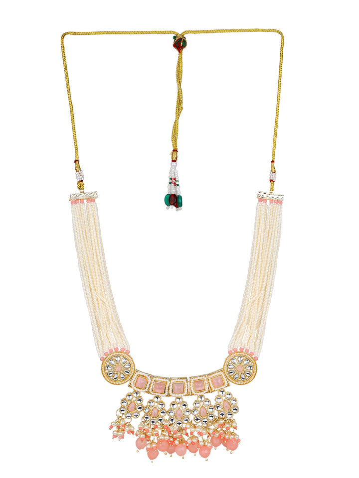 Bridal Kundan Jewellery Set with Earring