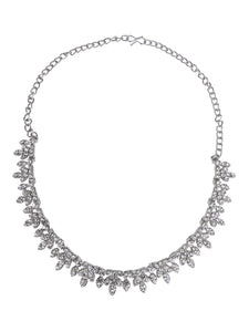 Oxidized Partywear Necklace with Earring by Leshya