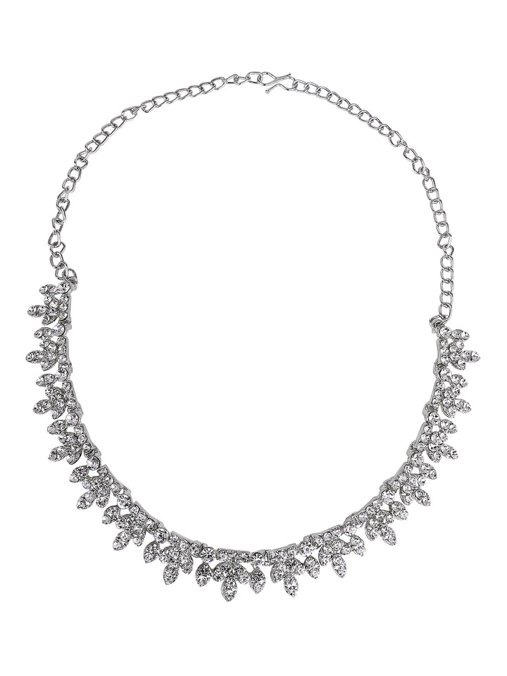 Oxidized Partywear Necklace with Earring by Leshya
