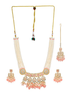 Bridal Kundan Jewellery Set with Earring