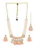 Bridal Kundan Jewellery Set with Earring