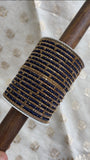 Elegant Colored Thread Bangle Set