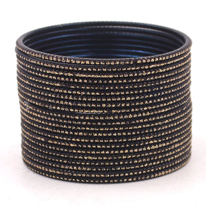 Set of 24 Glitter Bangles by Leshya