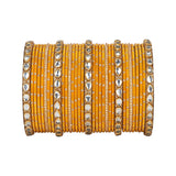 Set of 2 Multi Colour Bangle Set by Leshya