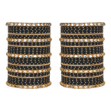 Set of 2 Multi Colour Bangle Set by Leshya
