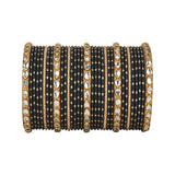 Set of 2 Multi Colour Bangle Set by Leshya