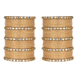 Set of 2 Multi Colour Bangle Set by Leshya