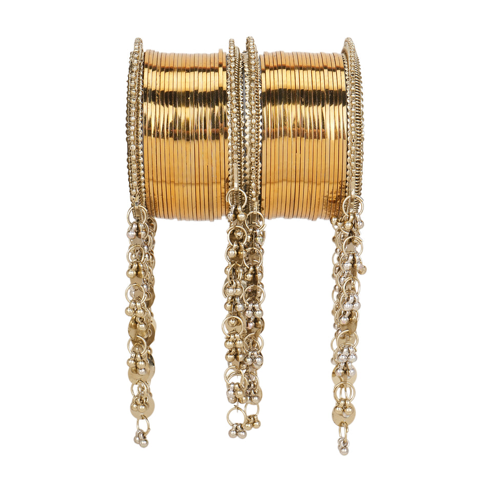 Waterfall Latkan Bangle set by Leshya for both hands