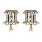Shell hanging Bangle set by Leshya for both hands