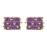 Kashmiri Ghungroo with Glass bangles by Leshya