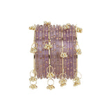 Kashmiri Ghungroo with Glass bangles by Leshya