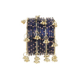 Kashmiri Ghungroo with Glass bangles by Leshya