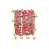 Kashmiri Ghungroo with Glass bangles by Leshya
