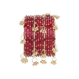 Kashmiri Ghungroo with Glass bangles by Leshya