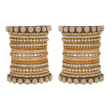 Traditional Style Bangle set for two hands by Leshya