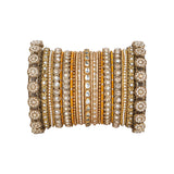 Traditional Style Bangle set for two hands by Leshya