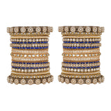 Traditional Style Bangle set for two hands by Leshya