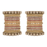 Traditional Style Bangle set for two hands by Leshya