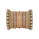 Traditional Style Bangle set for two hands by Leshya