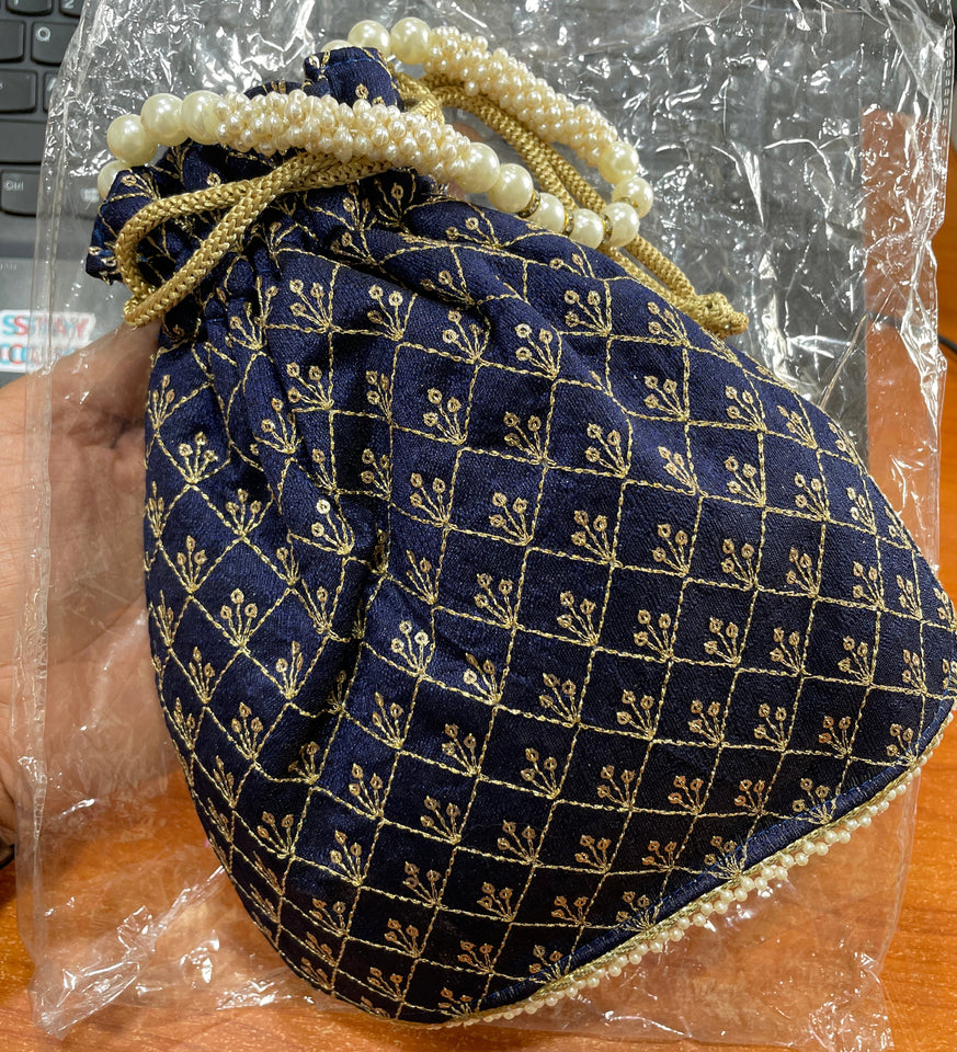 Embroided Potli by Leshya