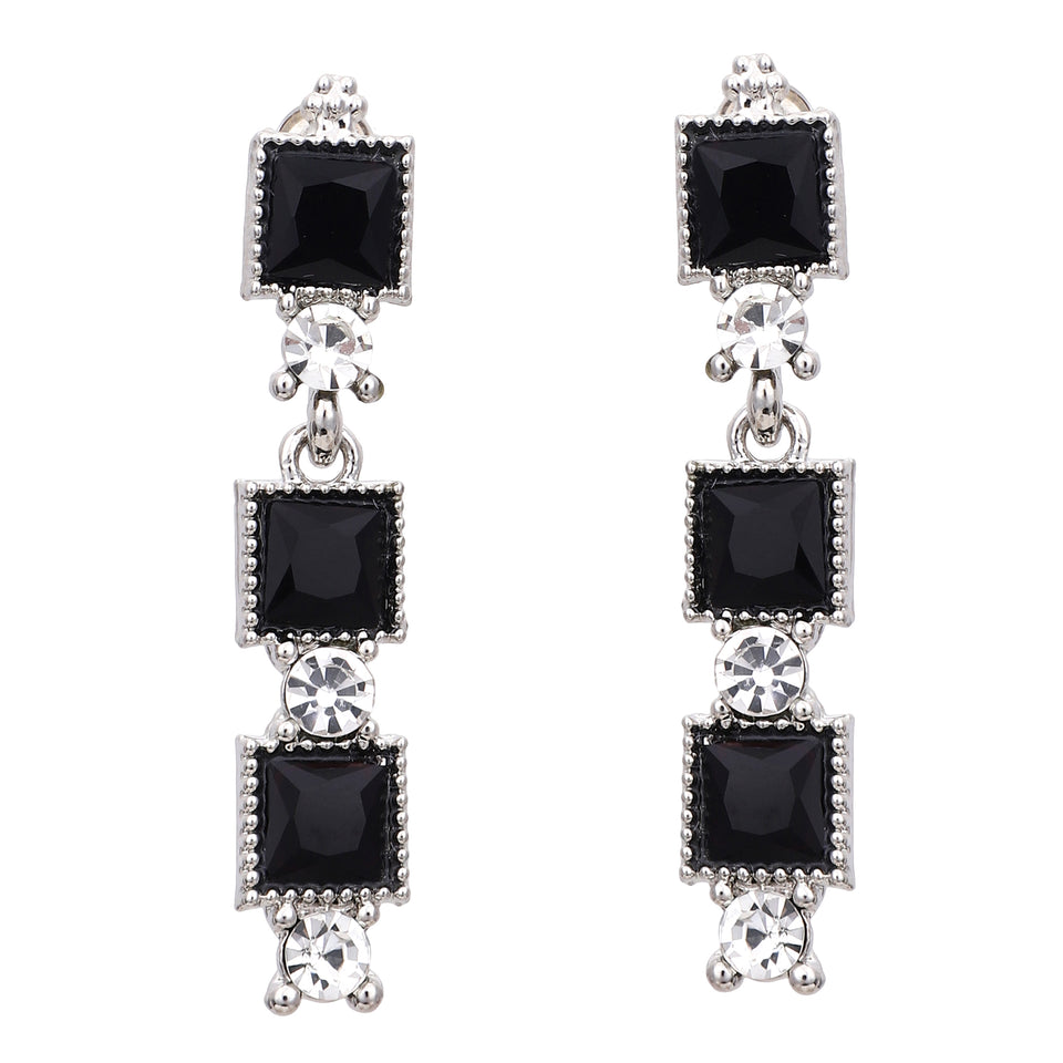 Oxidized Partywear Necklace with Earring by Leshya