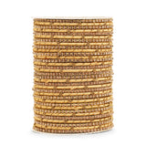 Elegant Colored Thread Bangle Set