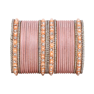 Beautiful Rose Gold Bangle set by Leshya