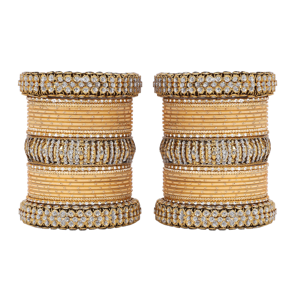 Traditional Bridal Bangle set by Leshya