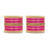 Multicoloured  Bangle set for two hands by Leshya