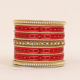 Multicoloured  Bangle set for two hands by Leshya
