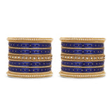 Multicoloured  Bangle set for two hands by Leshya