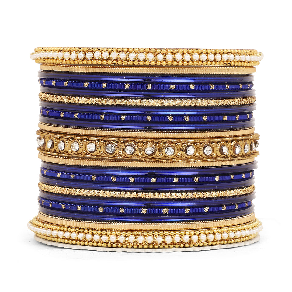 Multicoloured  Bangle set for two hands by Leshya