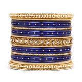 Multicoloured  Bangle set for two hands by Leshya