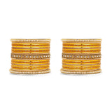 Multicoloured  Bangle set for two hands by Leshya