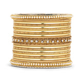 Multicoloured  Bangle set for two hands by Leshya