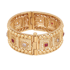 Dailywear Temple Gold Kangan by Leshya