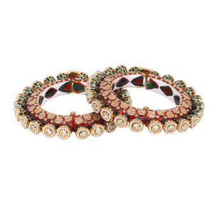 Traditional Rajwadi Kangan for Bride by Leshya