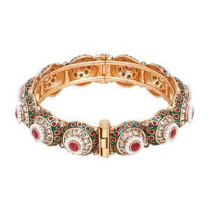 Fancy Meenakari Bracelet for Dailywear by Leshya