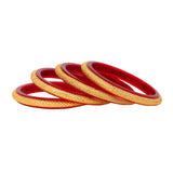 Set of 4 Golden Dailywear Bracelets by Leshya