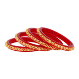 Set of 4 Golden Dailywear Bracelets by Leshya