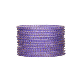 Glass bangles with Running Golden Dotted Work (Raindrop)